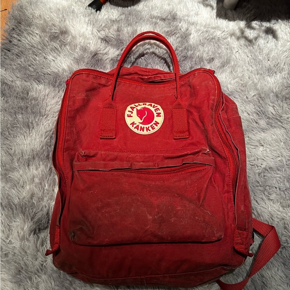 Kånken Red Backpack - Picture 5 of 5